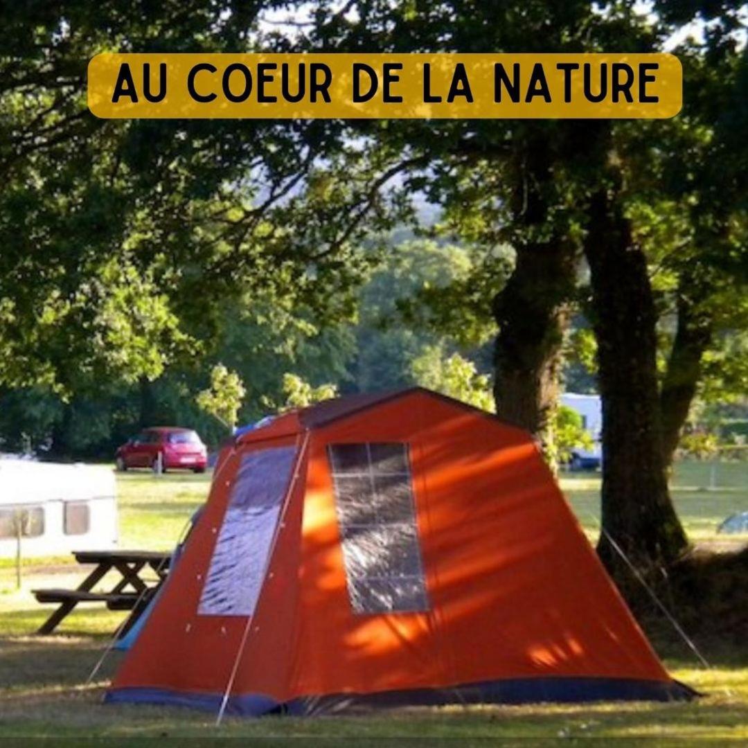 Camping Le Val Aux Fees - Broceliande Concoret Kültér fotó