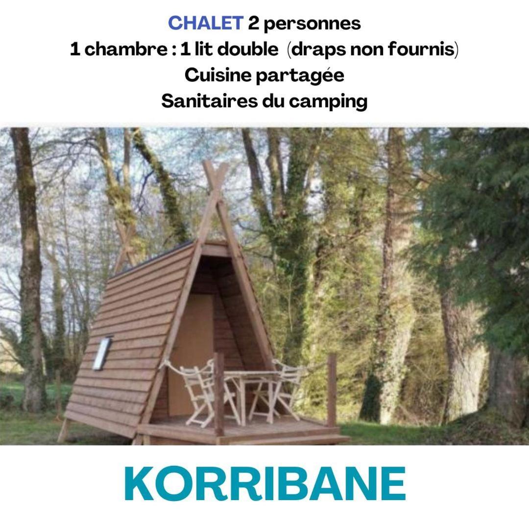 Camping Le Val Aux Fees - Broceliande Concoret Kültér fotó