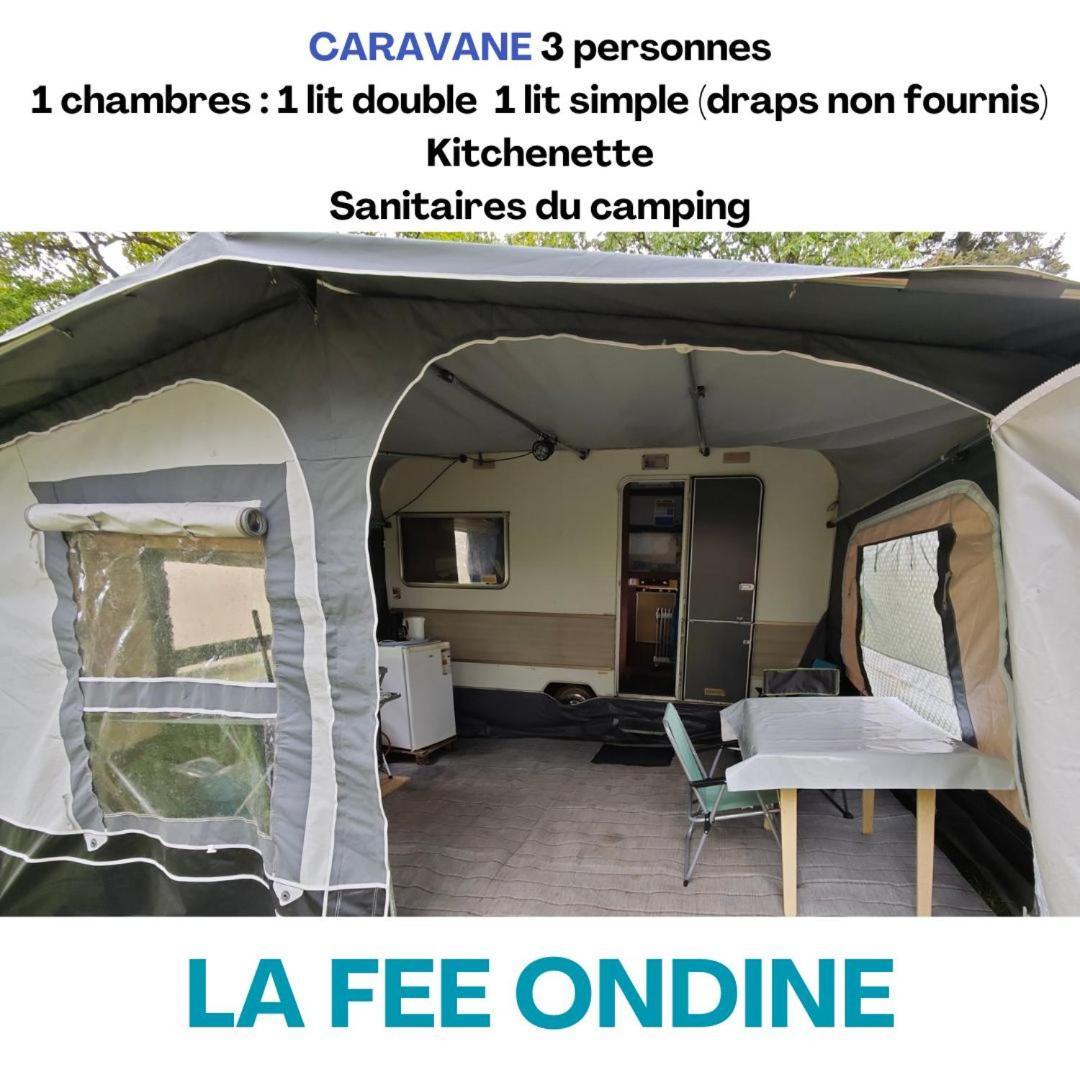 Camping Le Val Aux Fees - Broceliande Concoret Kültér fotó