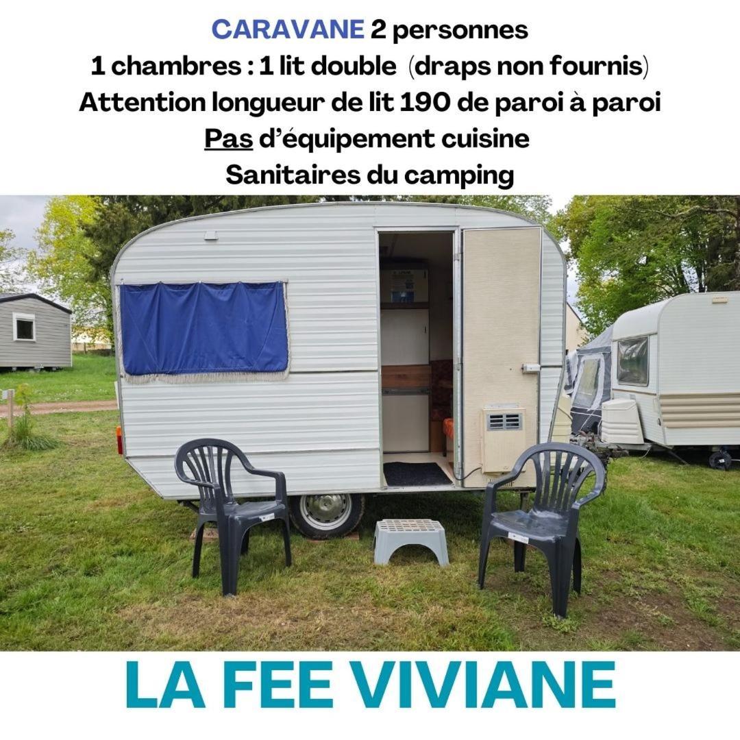 Camping Le Val Aux Fees - Broceliande Concoret Kültér fotó